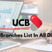 UCB Bank Branch List