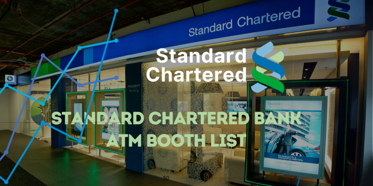 Standard Chartered Bank ATM Booth List