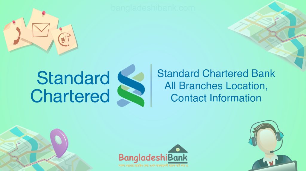 Standard Chartered Bank All Branches Location, Contact Information