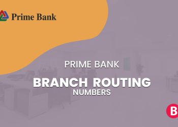 Prime Bank Branch Routing Numbers