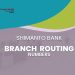 Shimanto Bank Branch Routing Numbers