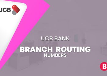 UCB Bank Branch Routing Numbers