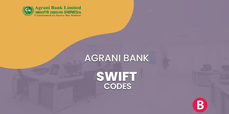 Agrani Bank SWIFT Codes