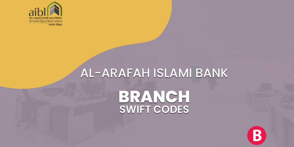 AlArafah Islami Bank Branch Swift Codes  BangladeshiBank.com