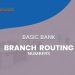 BASIC Bank Branch Routing Numbers