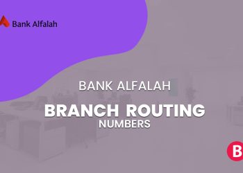 Bank Alfalah Branch Routing Numbers