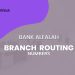 Bank Alfalah Branch Routing Numbers