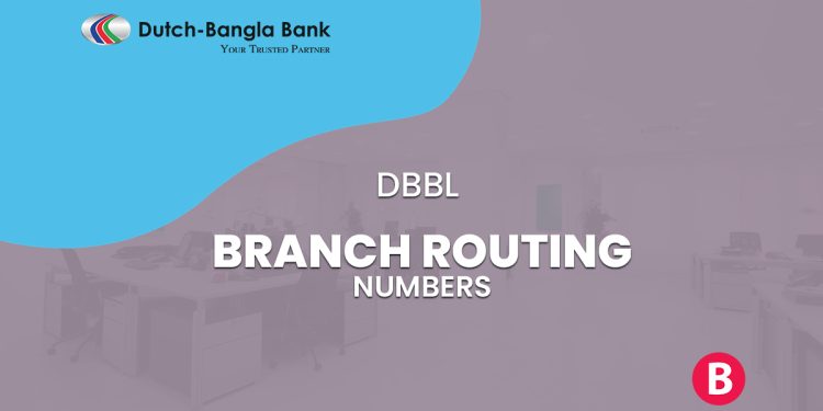 Dutch Bangla Bank Routing Number