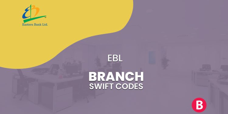 EBL Branch SWIFT Codes