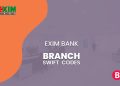 EXIM Bank Branch SWIFT Codes