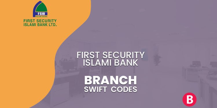 First Security Islami Bank SWIFT Codes