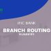 IFIC Bank Routing Number