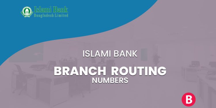 Islami Bank Routing Number