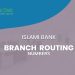 Islami Bank Routing Number