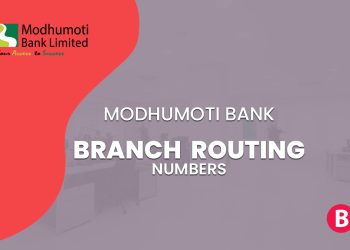 Modhumoti Bank Branch Routing Numbers