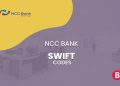 NCC Bank SWIFT Codes