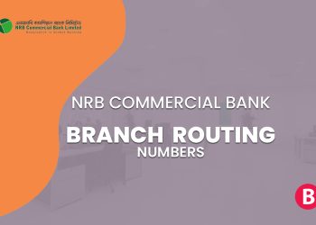 NRB Commercial Bank Branch Routing Numbers