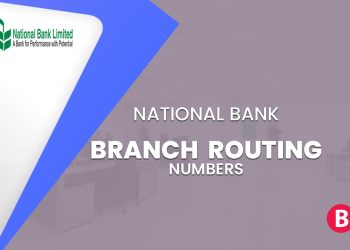 National Bank Branch Routing Numbers