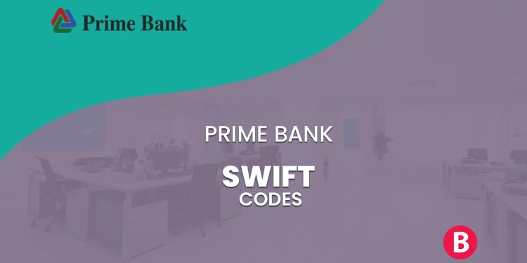 Prime Bank SWIFT Codes