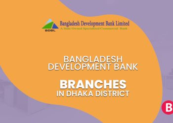 Bangladesh Development Bank Branches In Dhaka Districts