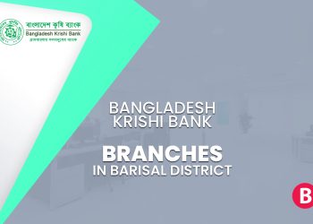 Bangladesh Krishi Bank Branches In Barisal District