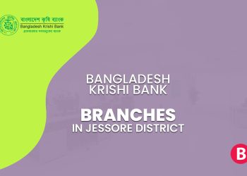 Bangladesh Krishi Bank Branches In Jessore District