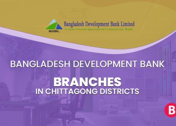 Bangladesh Development Bank Branches In Chittagong Districts