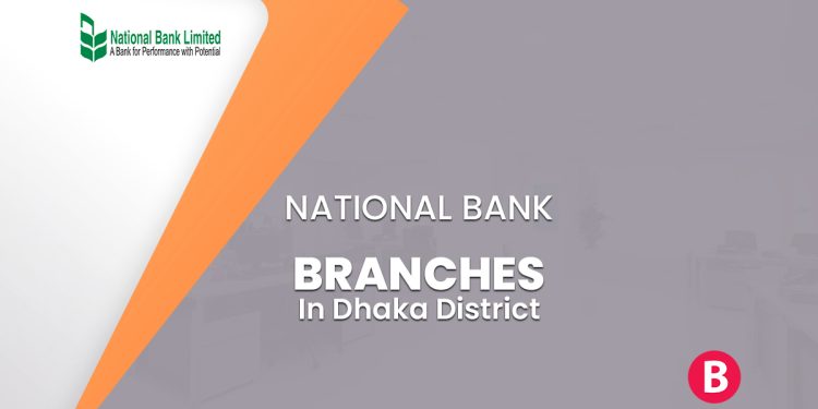 National Bank Branches In Dhaka District