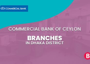 Commercial Bank of Ceylon Branches In Dhaka District