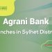 Agrani Bank Branches in Sylhet Districts