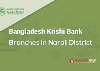 Bangladesh Krishi Bank Branches In Narail District