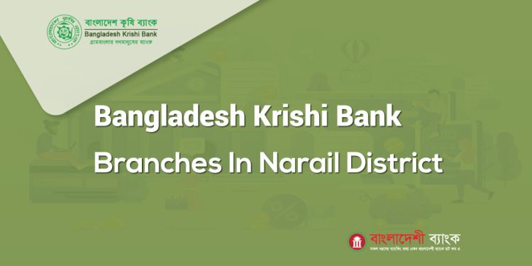 Bangladesh Krishi Bank Branches In Narail District