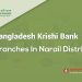 Bangladesh Krishi Bank Branches In Narail District