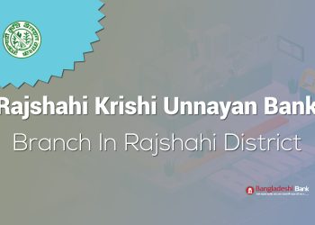 Rajshahi Krishi Unnayan Bank Branch In Rajshahi District